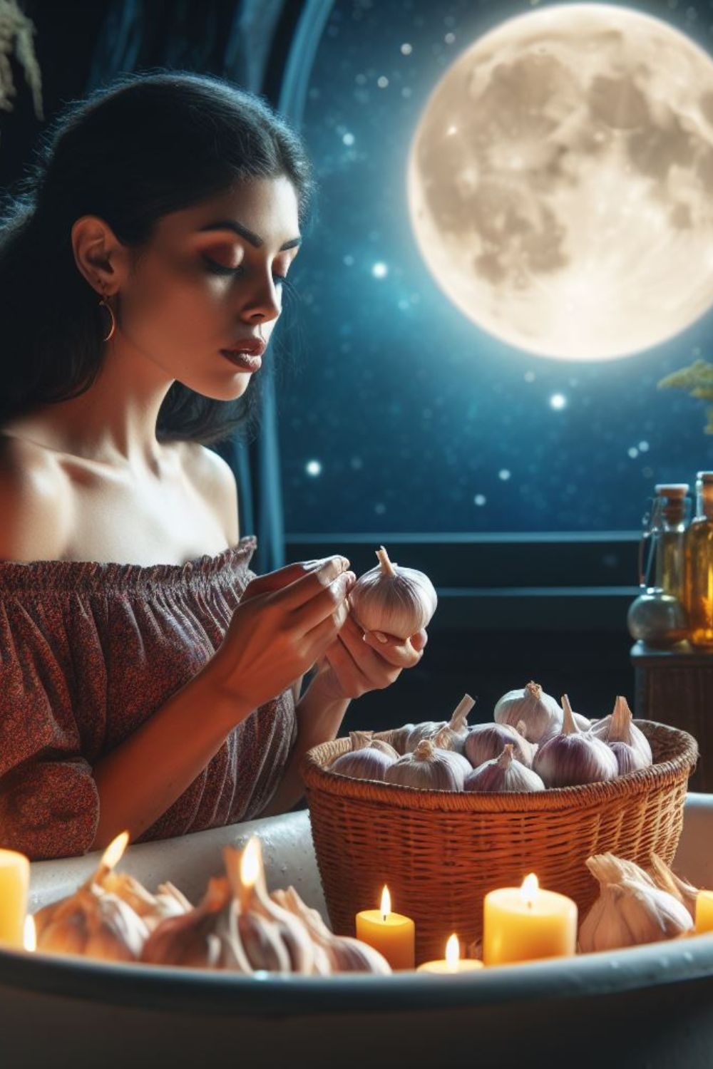 El Ajo y la Luna: Rituales de Baño para la Buena Suerte