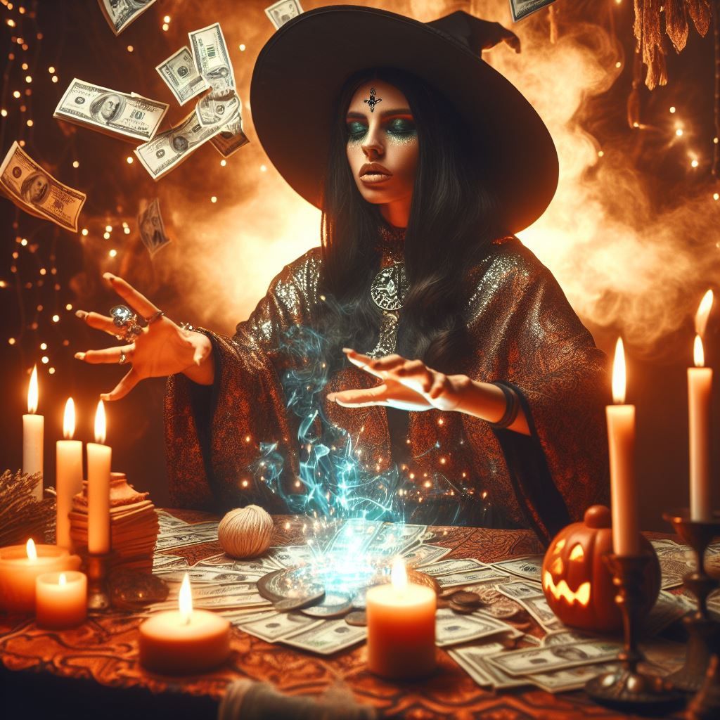 ritual de dinero bruja protectora
