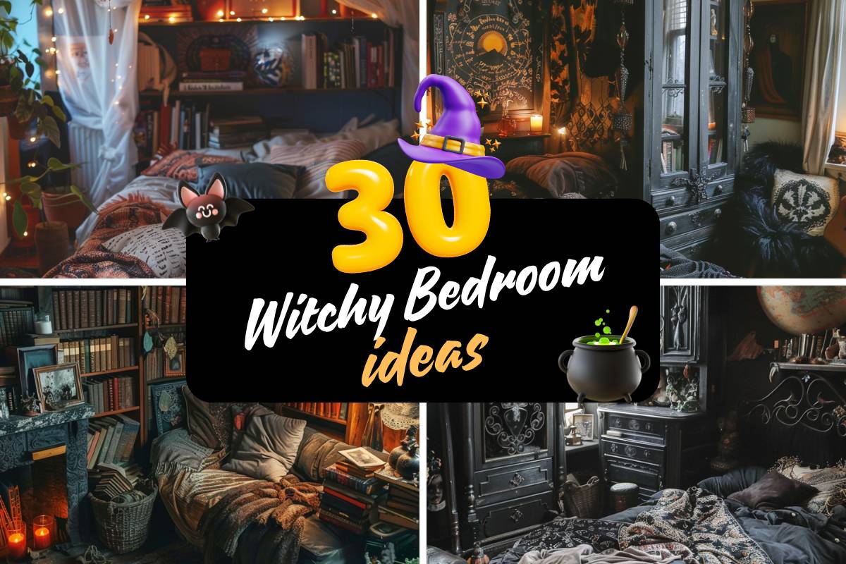 30 Witchy Bedroom Ideas