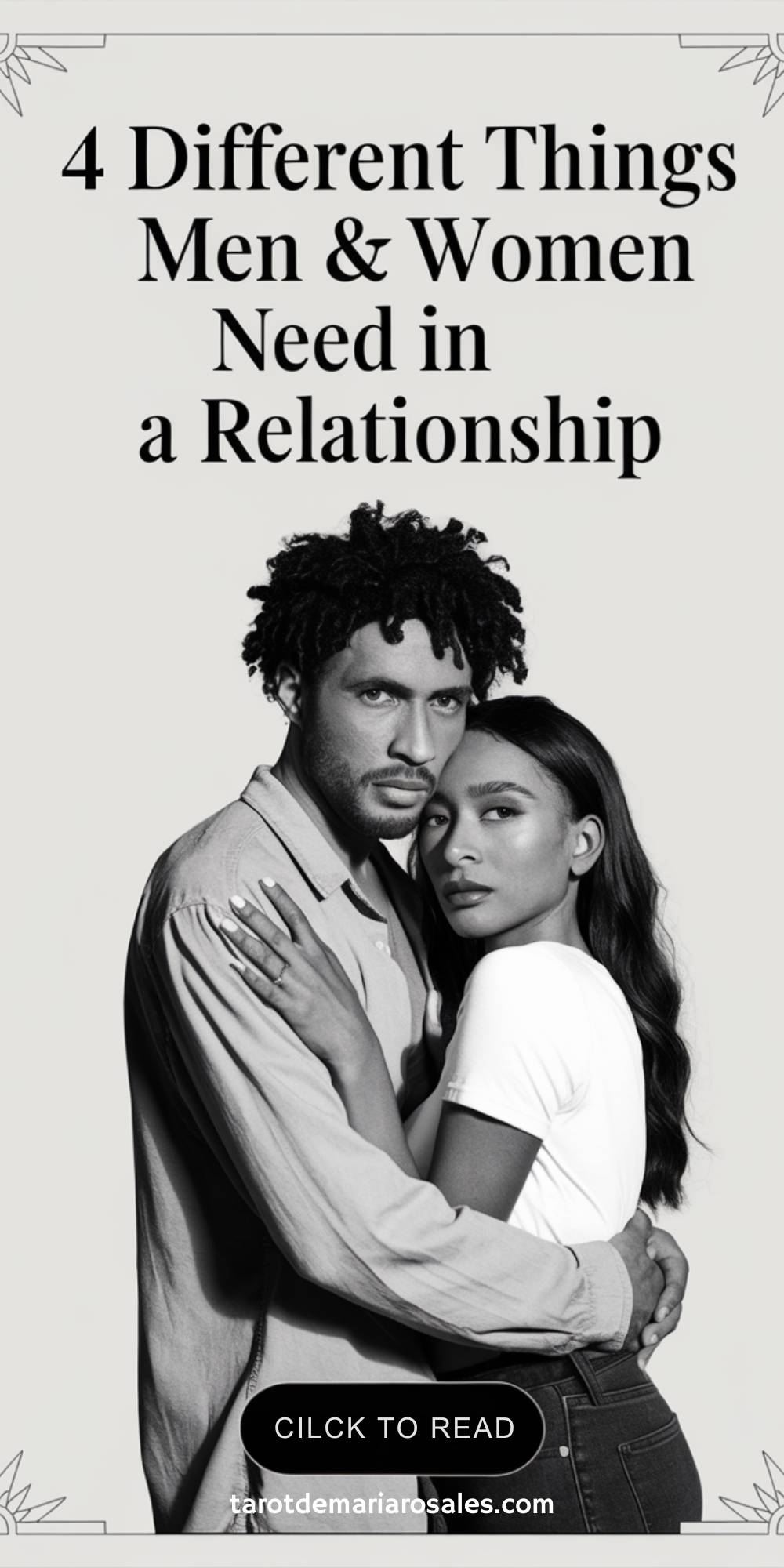 4 Different Things, Men & Women Need In A Relationship