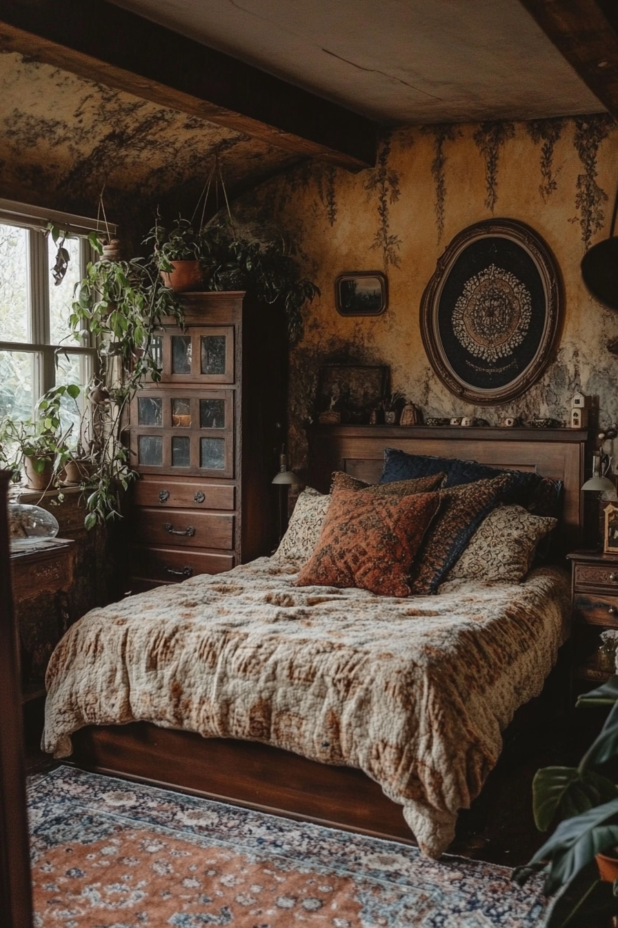 30+ ideas Boho Witchy Bedroom Sanctuary for Women 55+