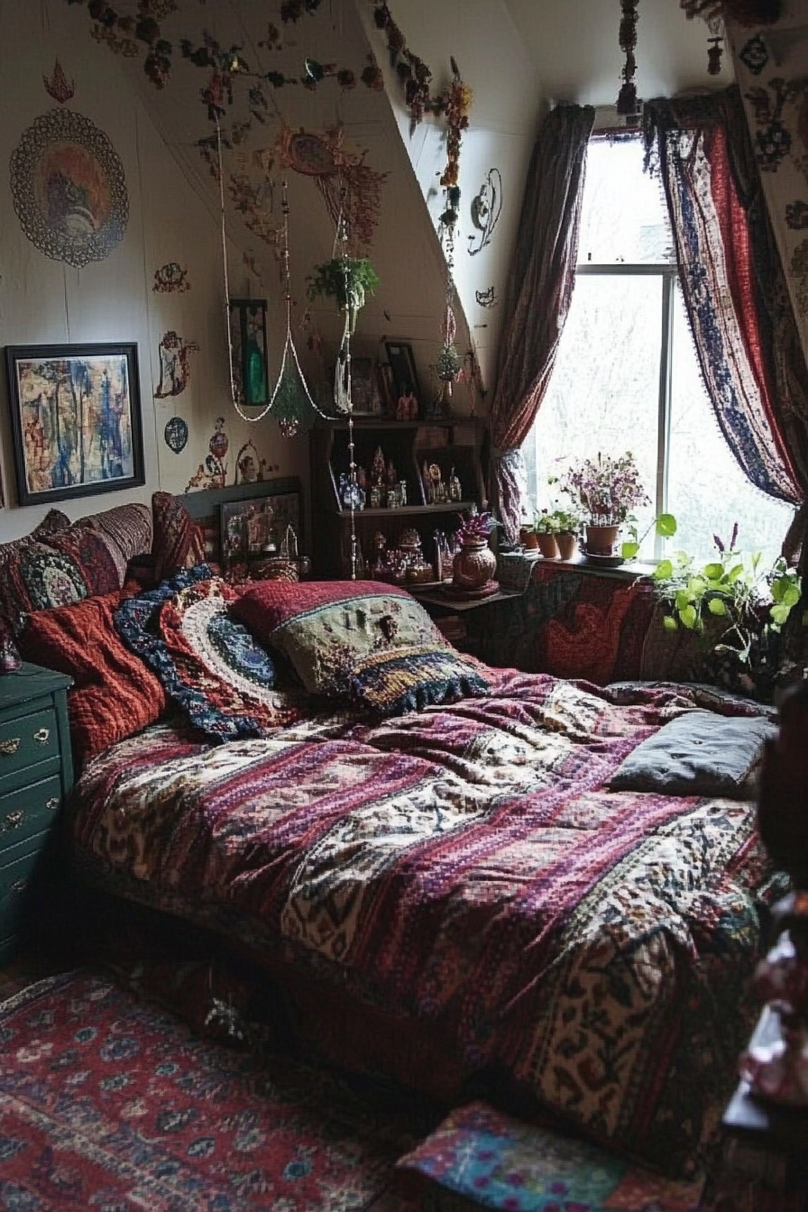 30+ ideas Boho Witchy Bedroom Sanctuary for Women 55+