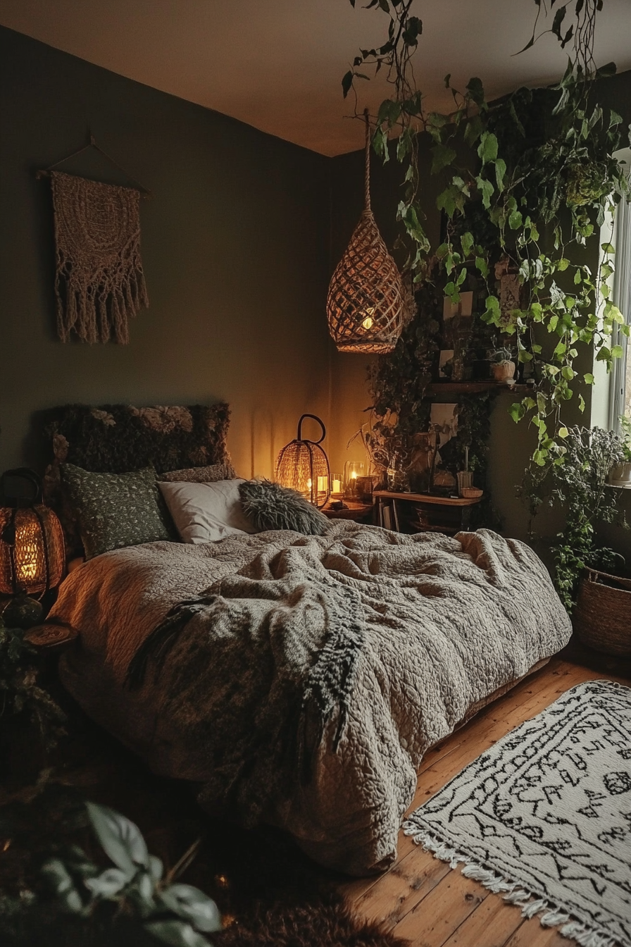30+ ideas Boho Witchy Bedroom Sanctuary for Women 55+
