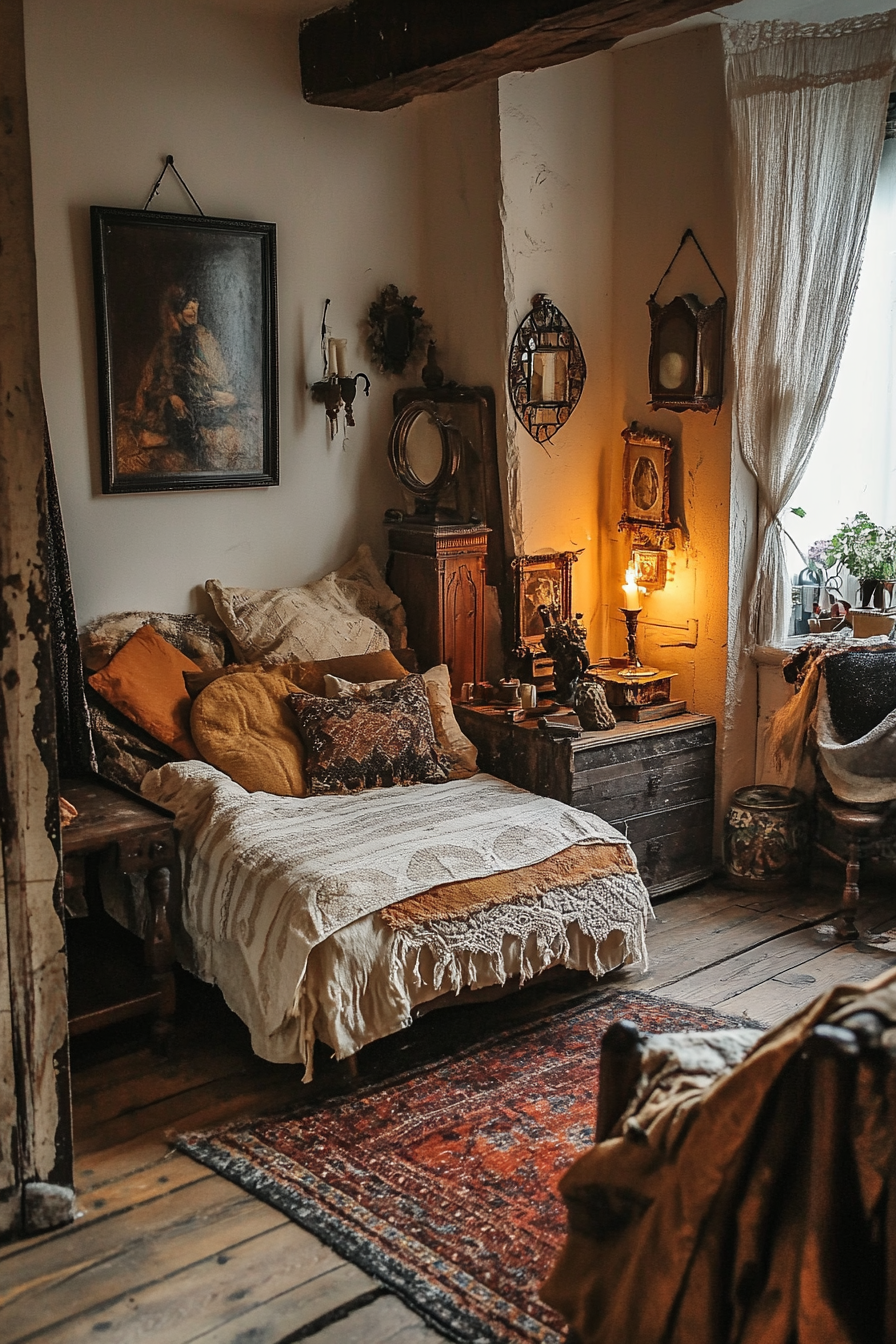 30+ ideas Boho Witchy Bedroom Sanctuary for Women 55+