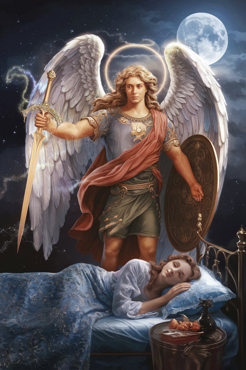 Oración de la noche al Arcángel San Miguel: Tu escudo espiritual para un descanso celestial