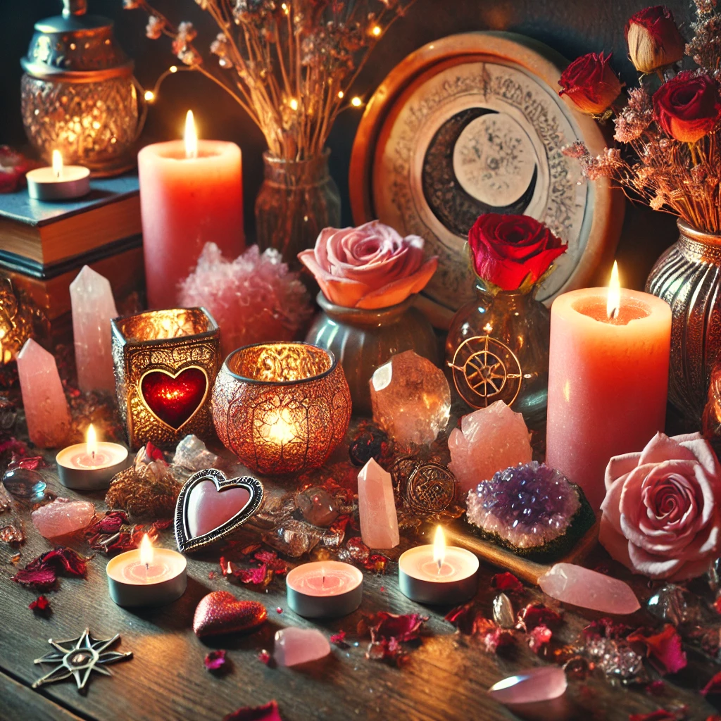 How to Create a Witchy Love Altar for Valentines Day