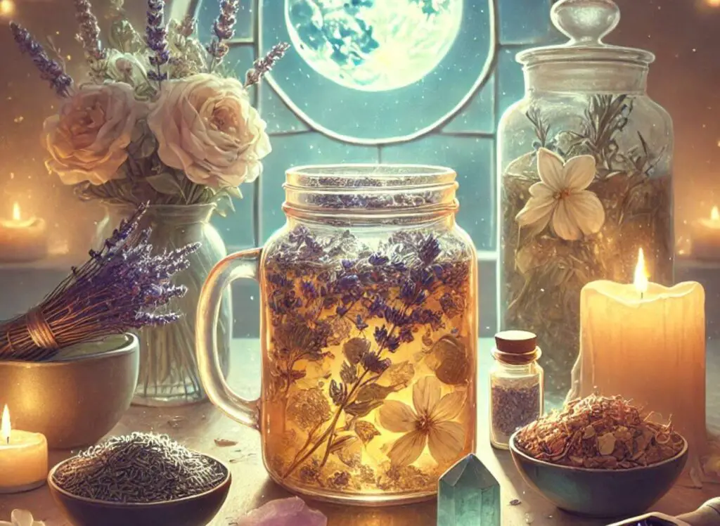 Herbs for Moon Tea