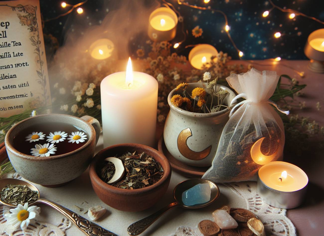 How to Use Chamomile and Valerian for Witchy Sleep Spells