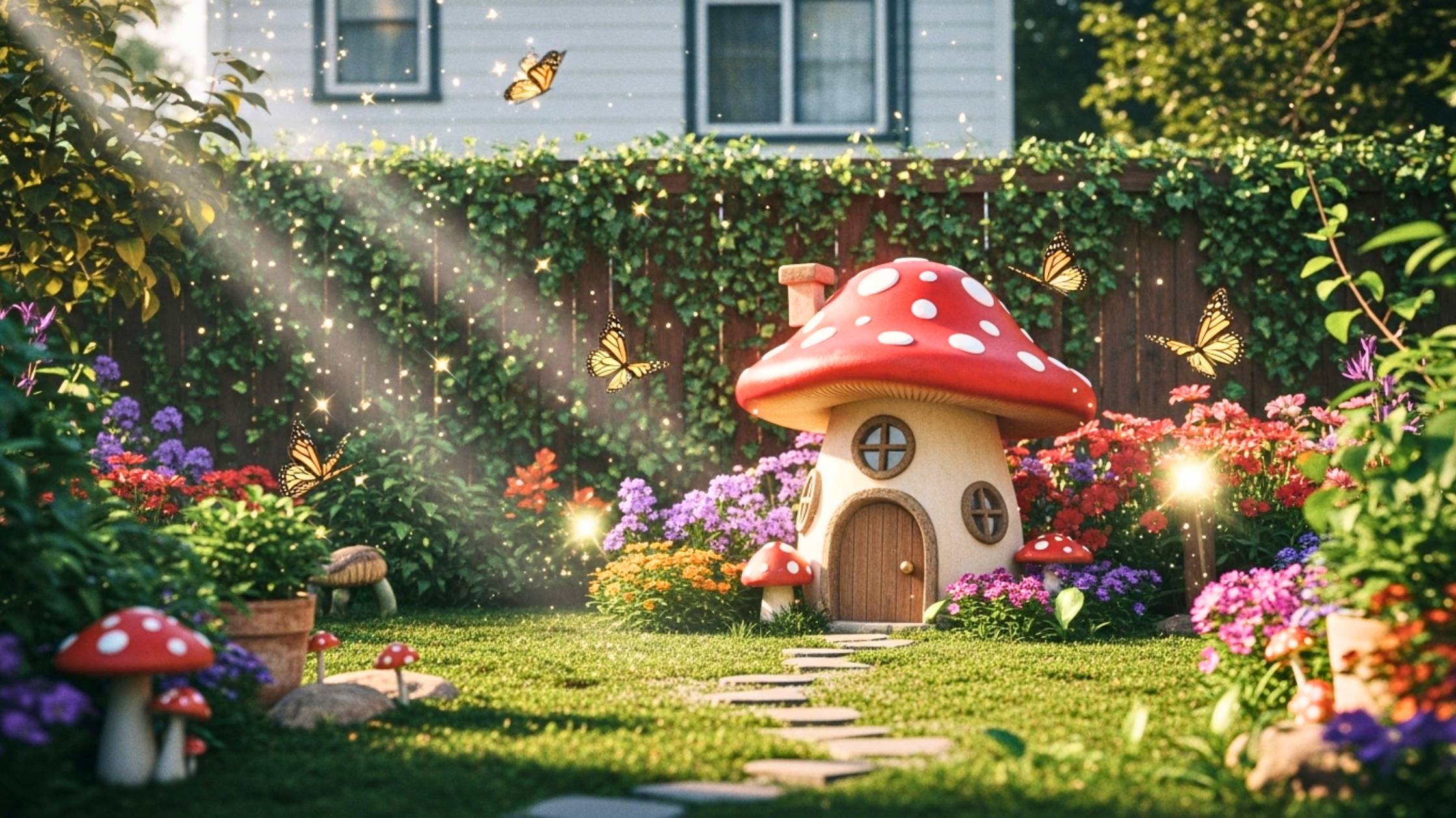 Magical Garden Backyard Ideas