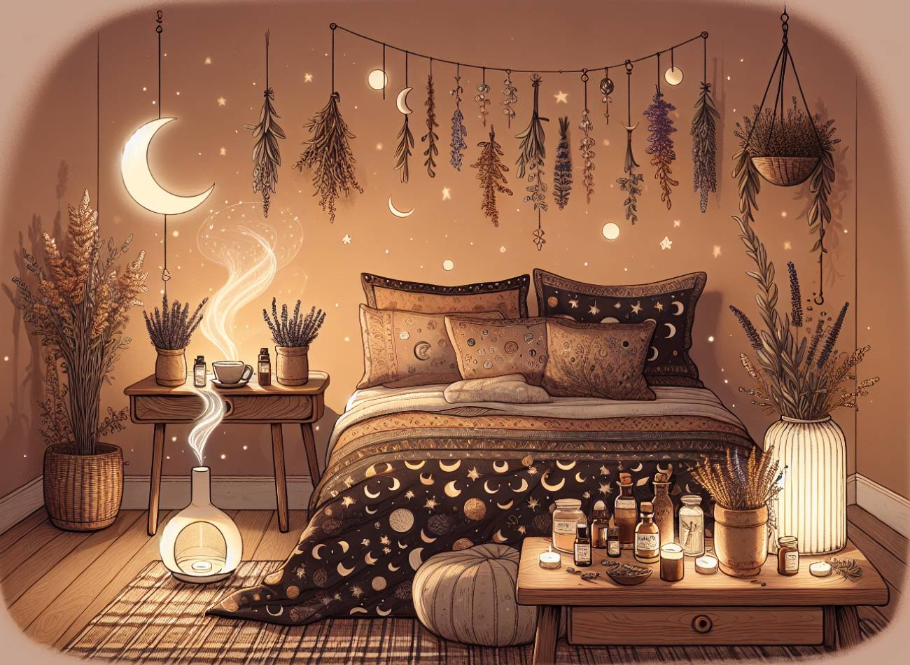 Magical Herbs for Deep Sleep and Restful Nights