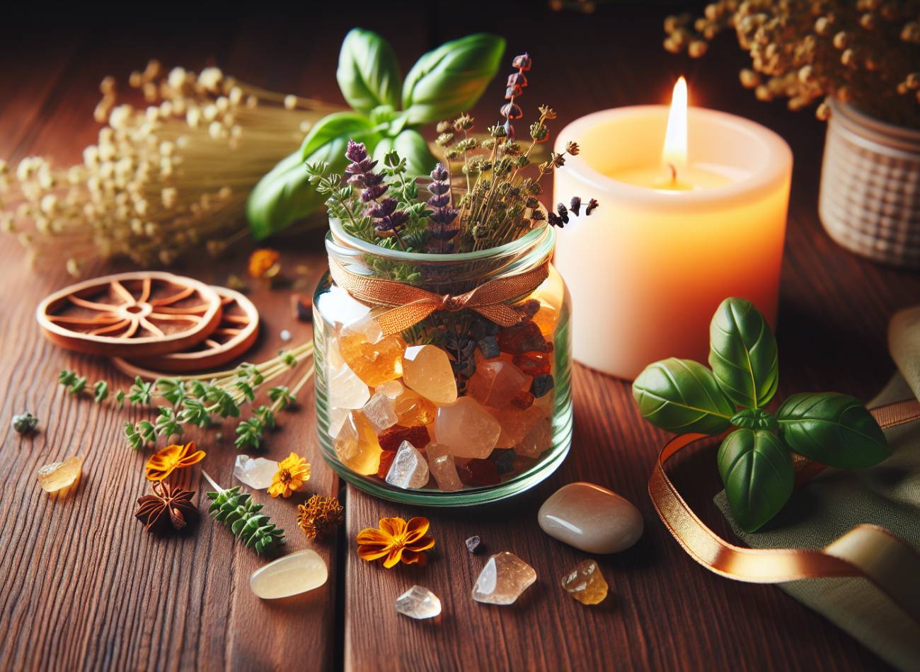 Spell Jar with Citrine