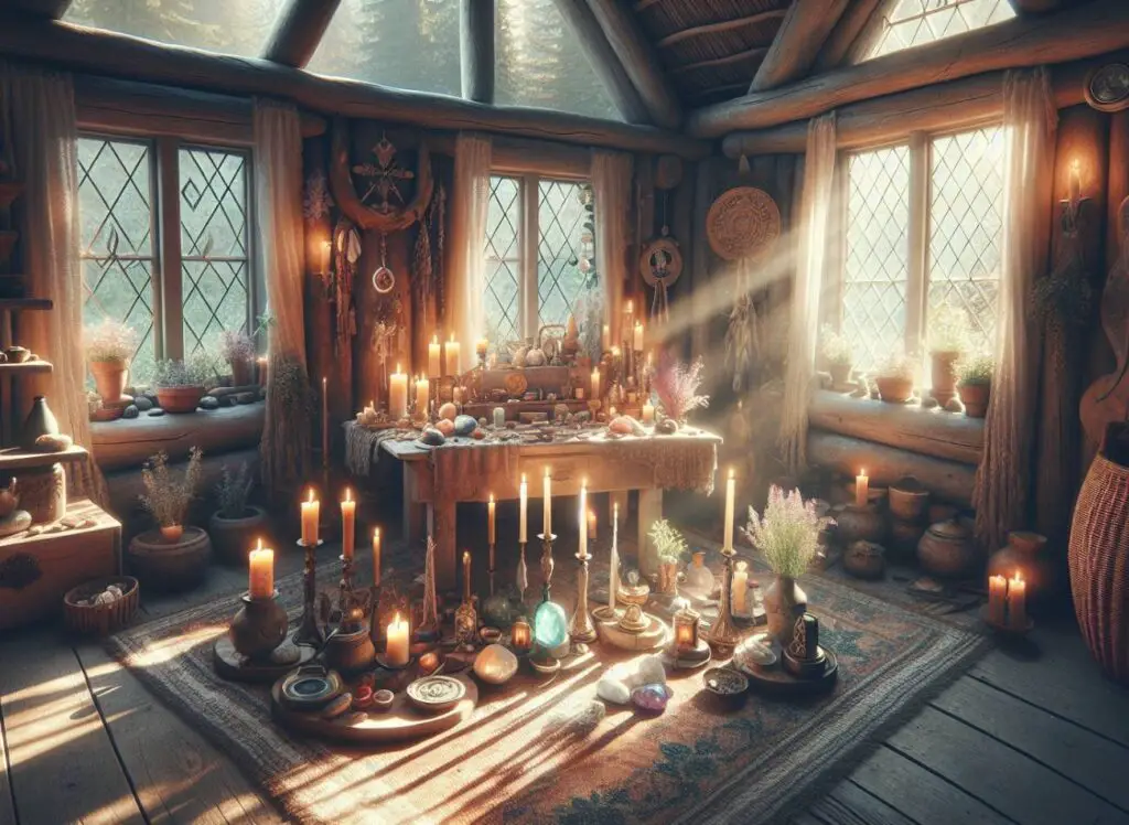 Witchcraft Altar Setup Ideas