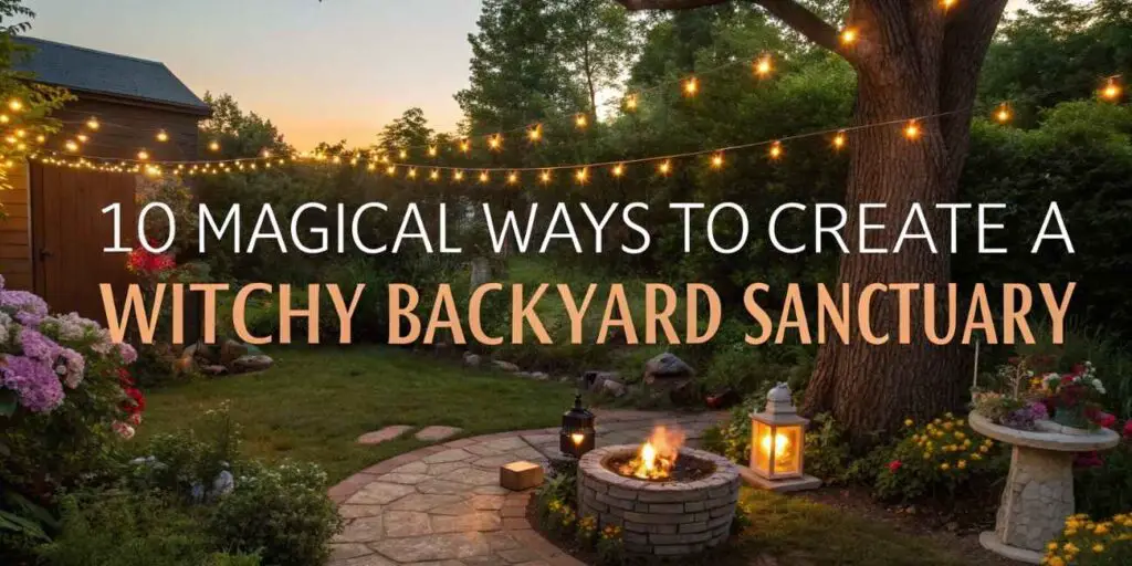 10 Magical Ways to Create a Witchy Backyard Sanctuary