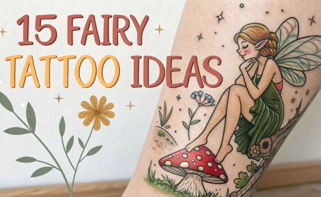 15 Fairy Tattoo Ideas