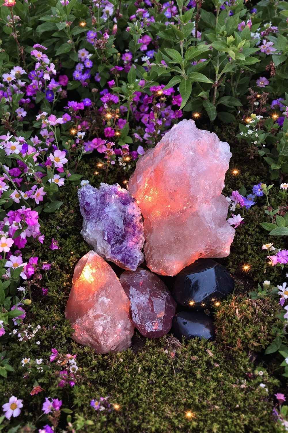 Crystal Garden Bed: Planting Light and Intention