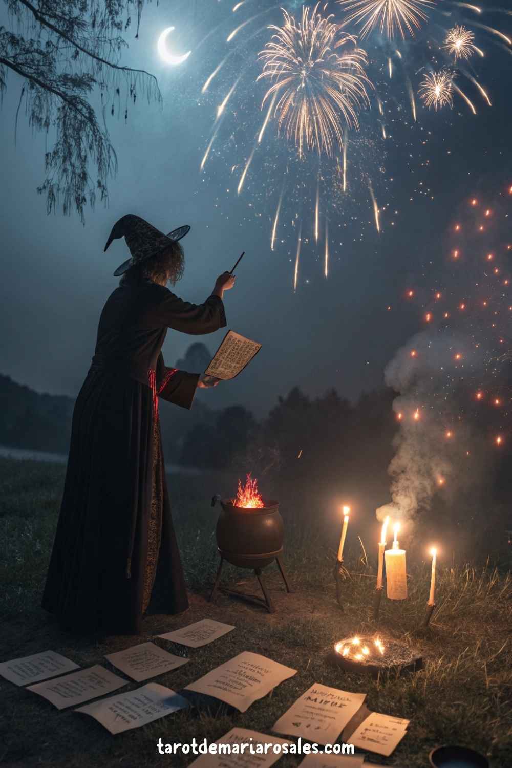 Fire Witch Ritual 4th of July Witchy Fireworks: Spellbinding Decor & DIY Rituals