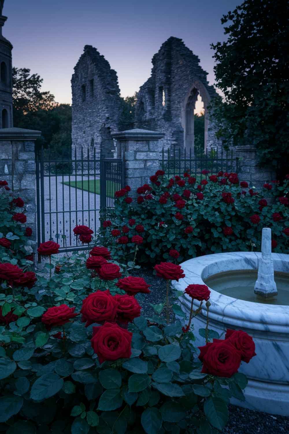 Gothic Castle Garden