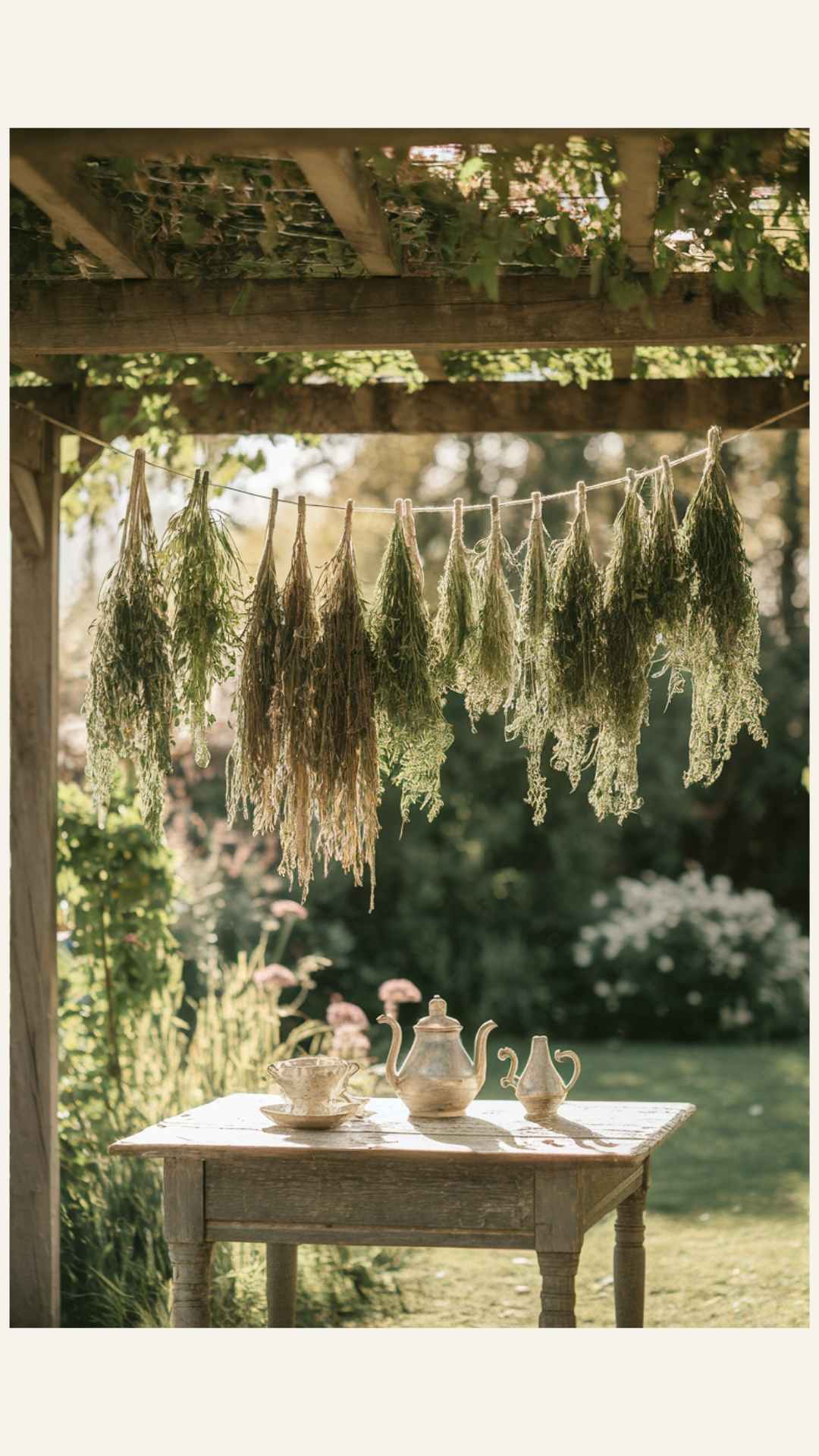 Hanging Herb Drying Canopy