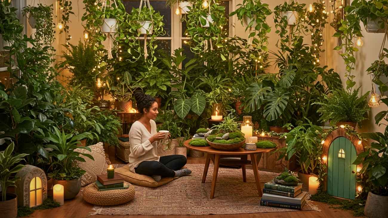 I Turned My Living Room Into a Fairy Garden