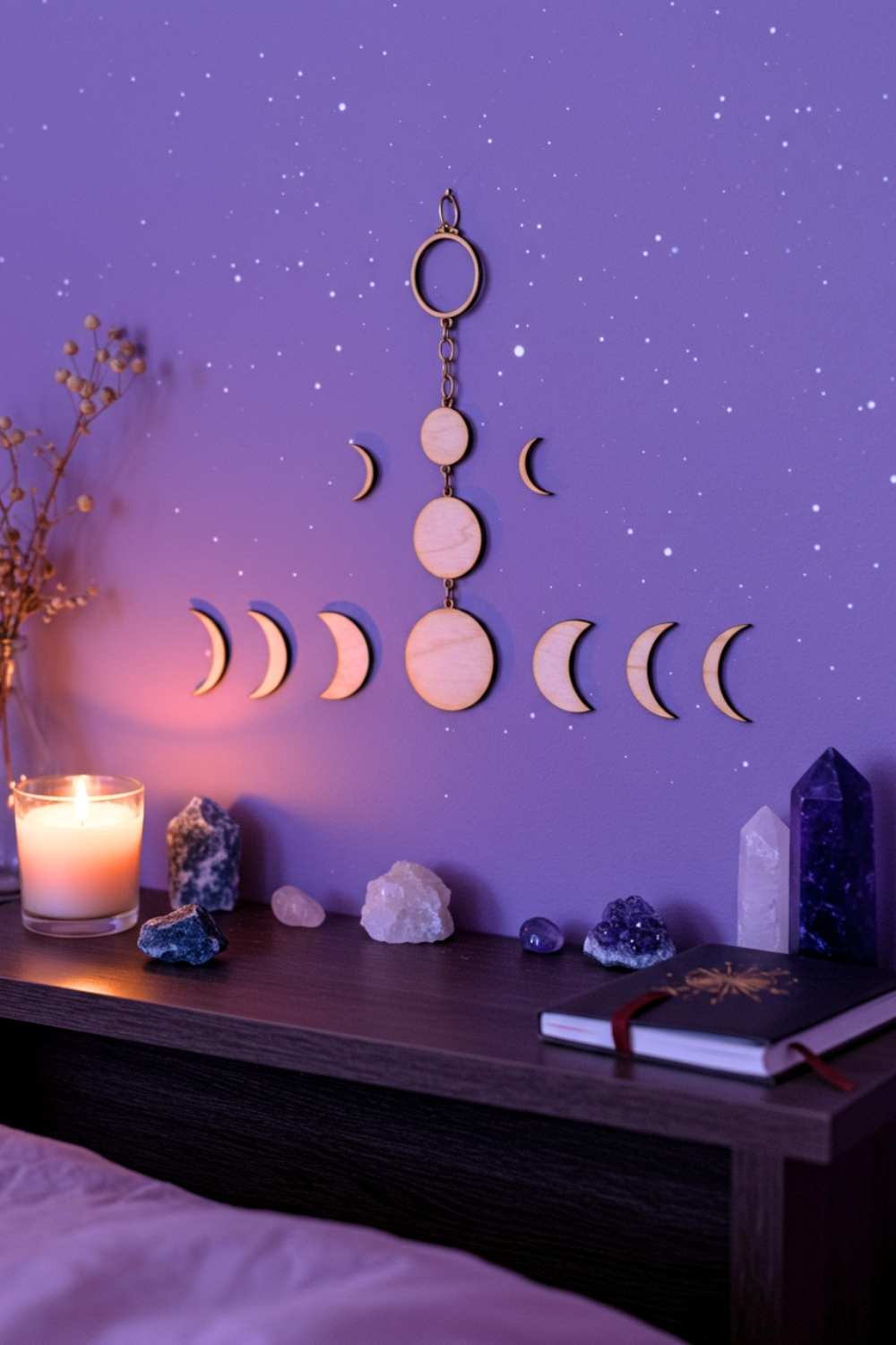 Personal Moon Phase Shrine