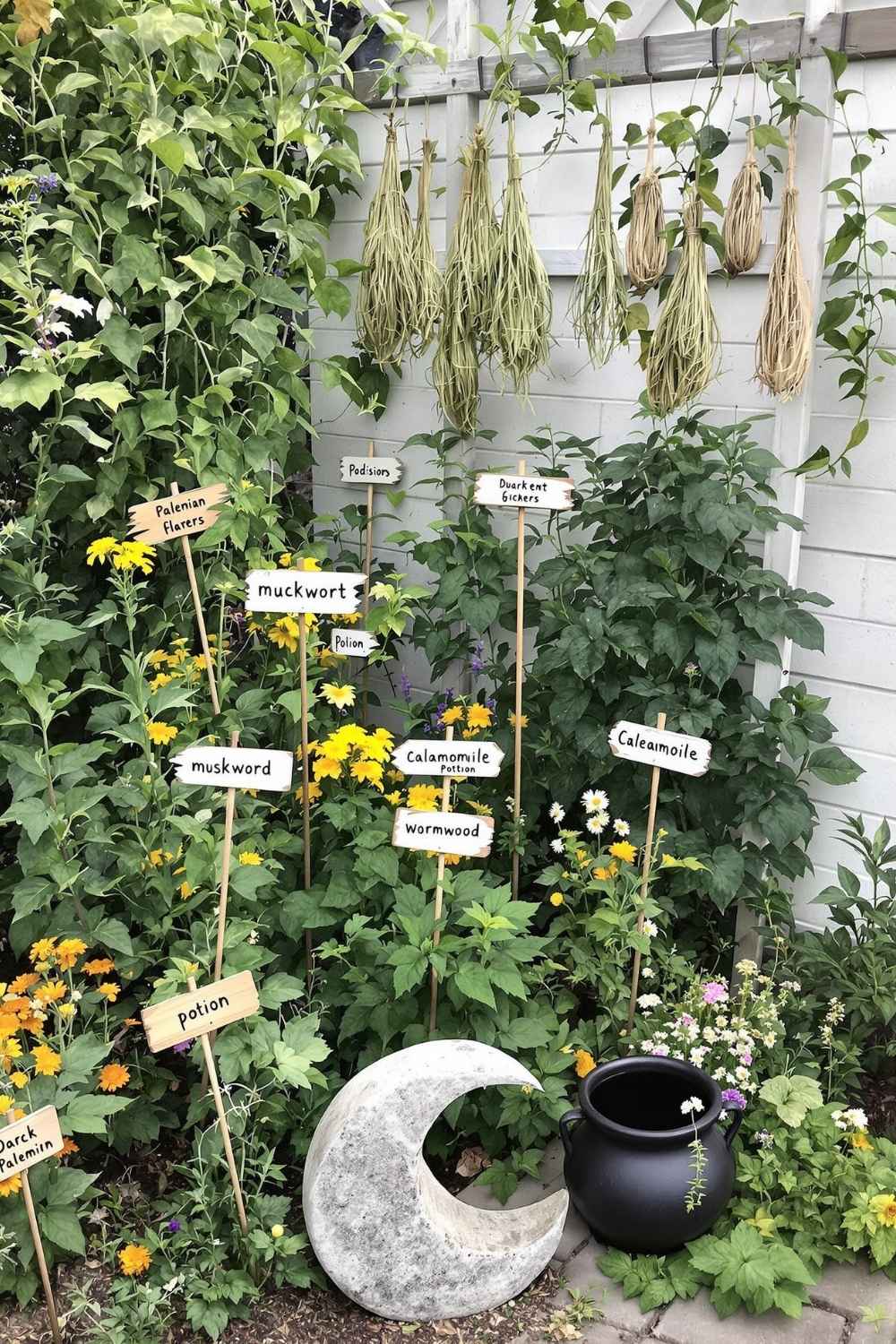 Potion Plant Corner: A Living Spell Cabinet