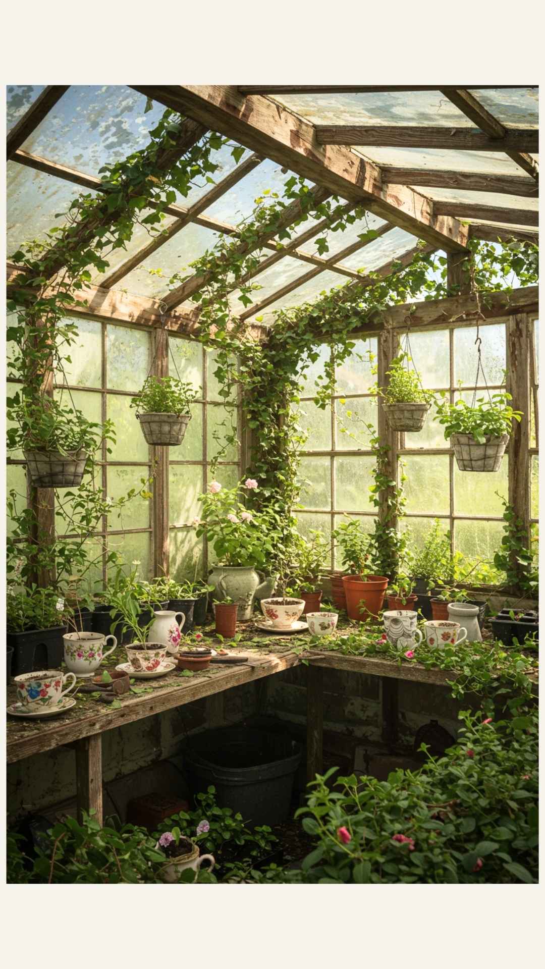 The Forgotten Greenhouse Cottage