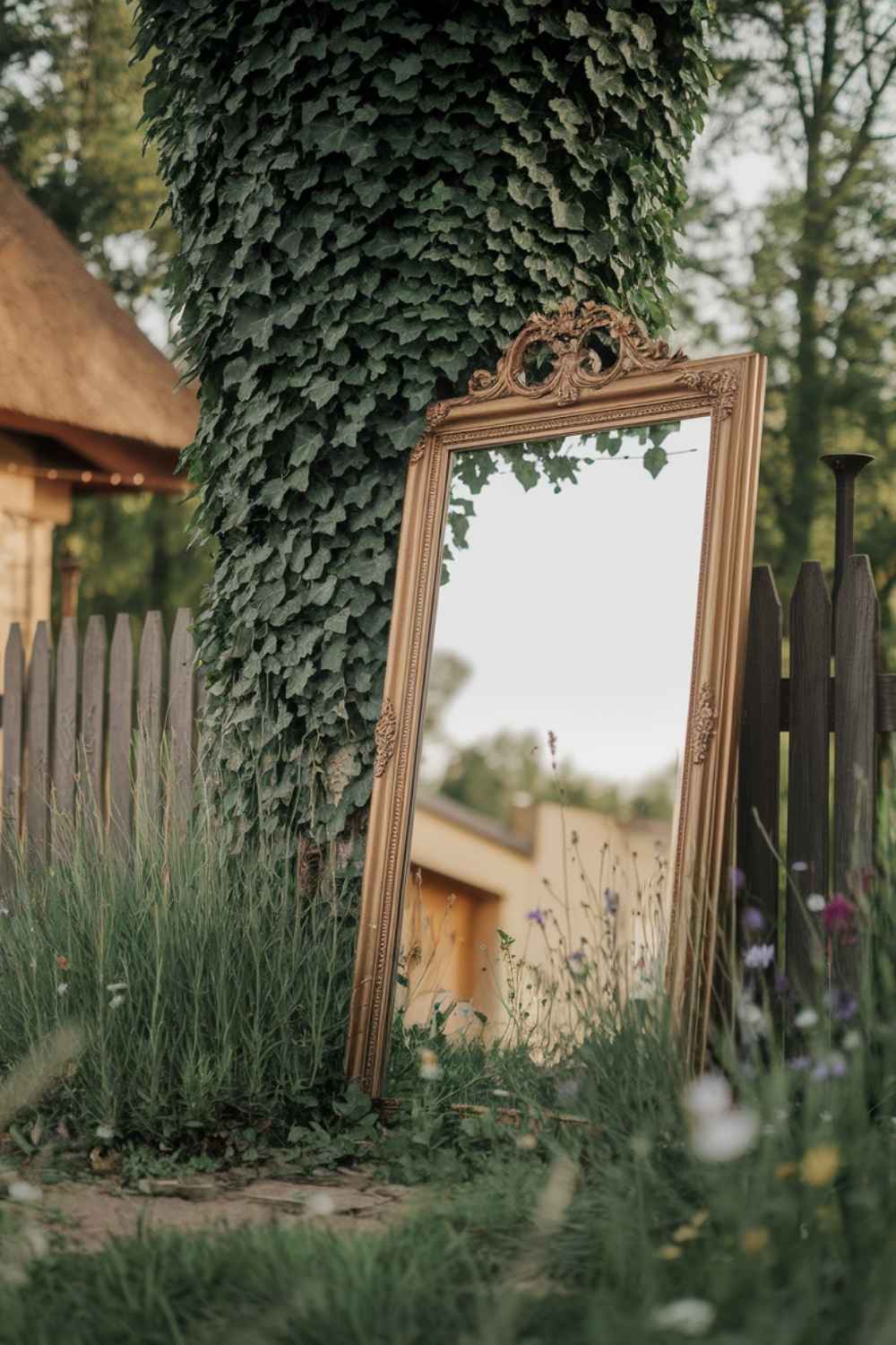 The Mirror Portal Garden