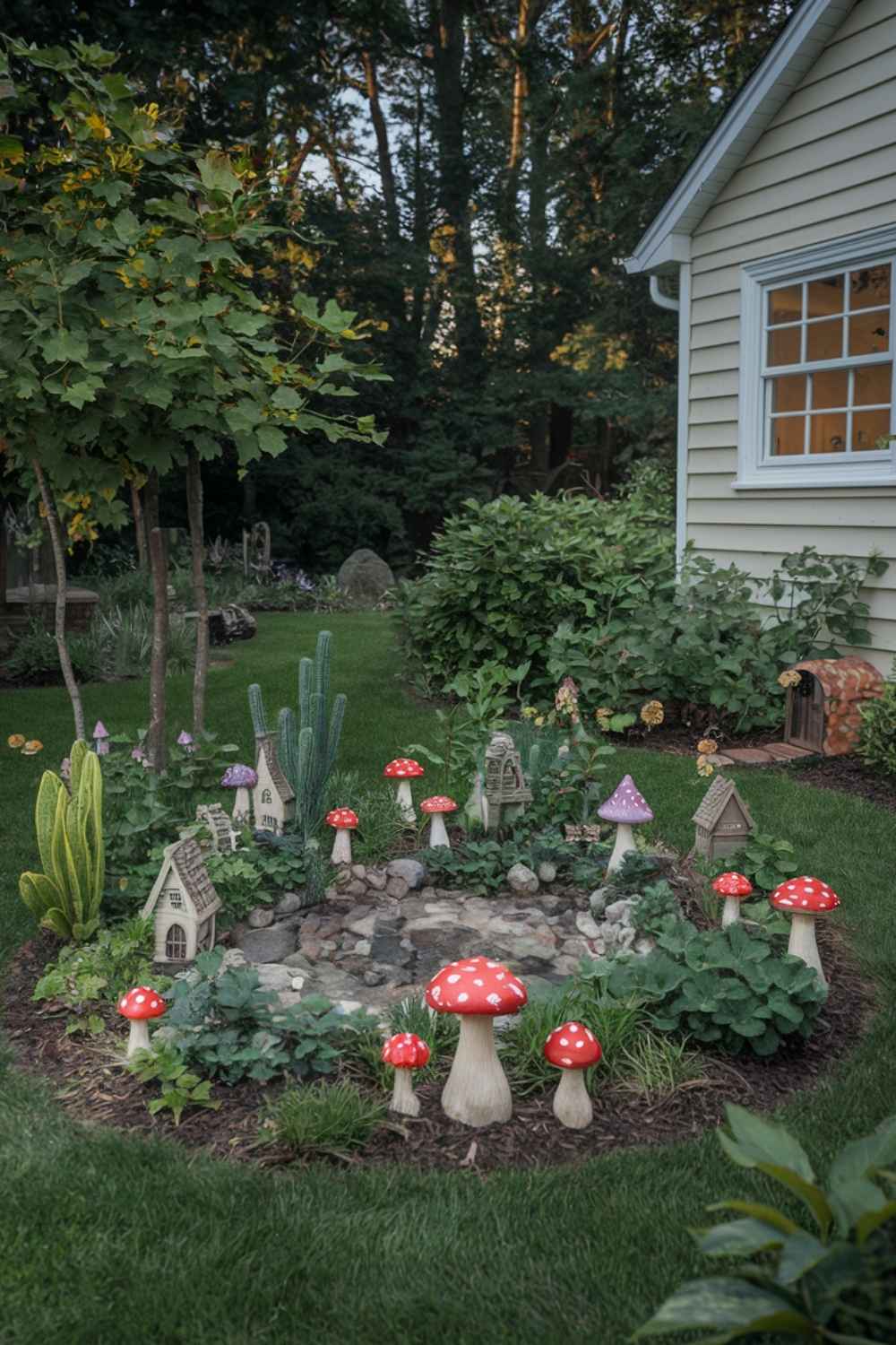 The Mushroom Fairy Circle