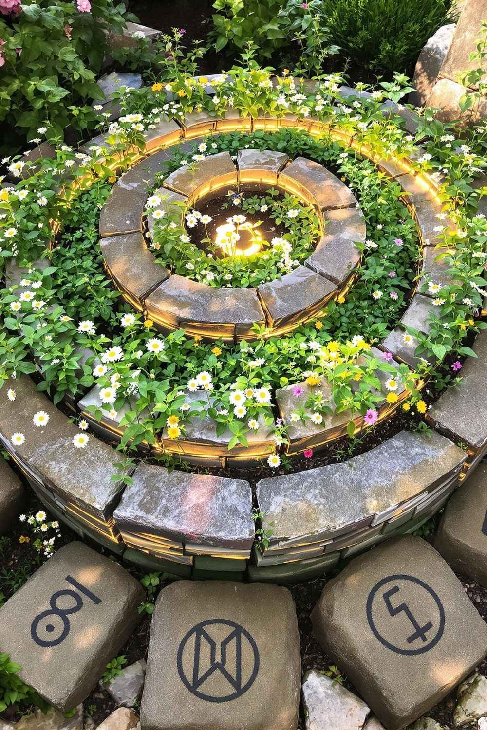 Witch’s Wheel Herb Spiral: Sacred Geometry in Bloom