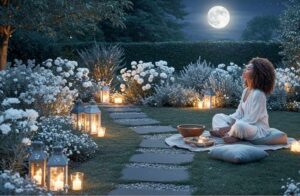 Moon Garden Ideas for Nighttime Magic-2