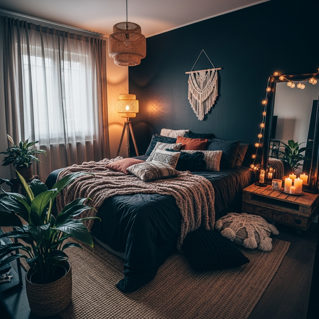 15 Dark Boho Bedroom Ideas to Transform Your Cozy Sanctuary