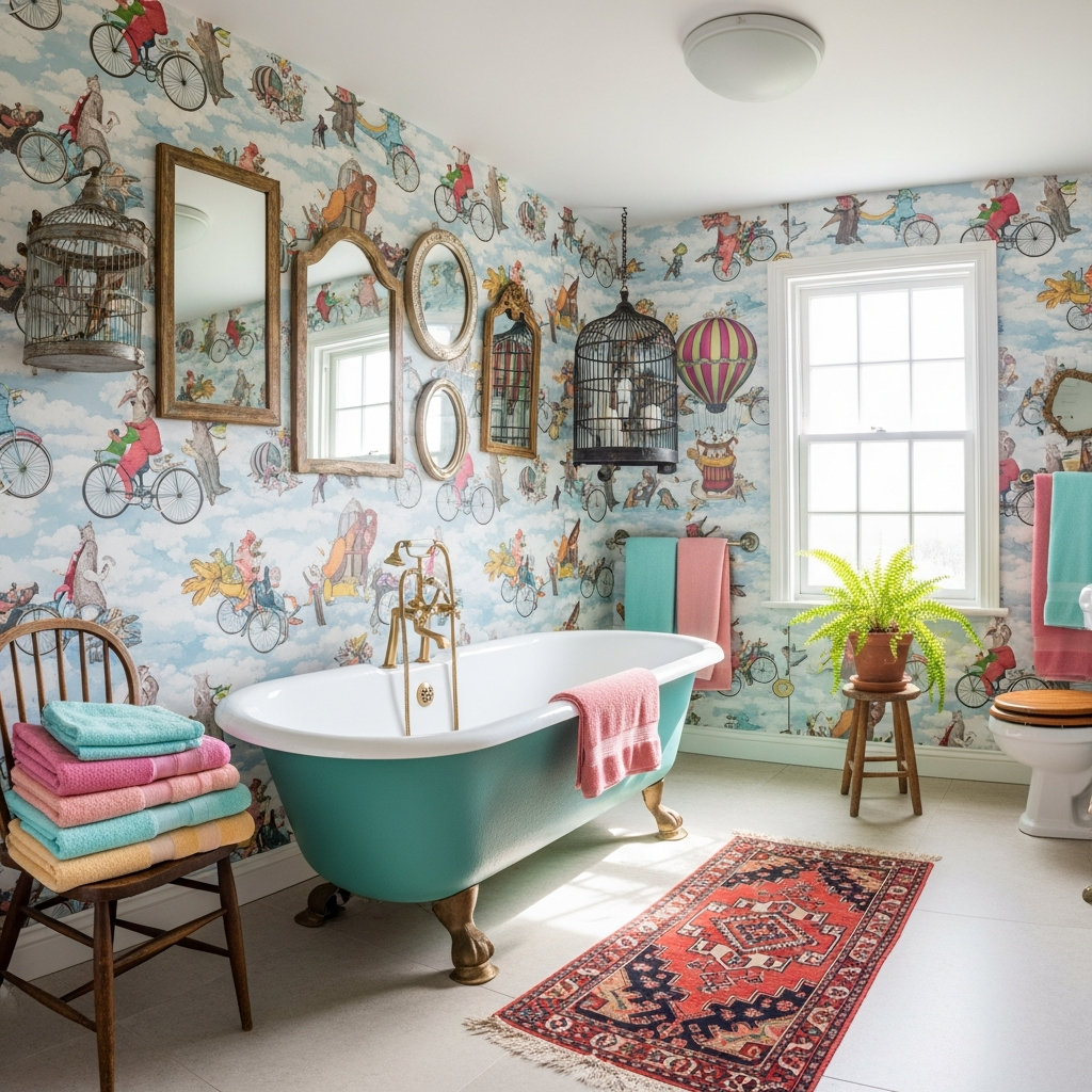 20 Whimsical Bathroom Ideas That Will Make You Smile Every Day